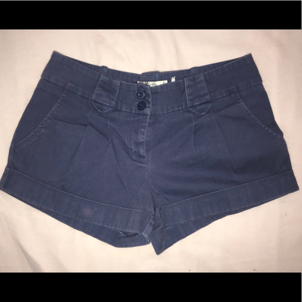 BLUE KHAKI SHORTS